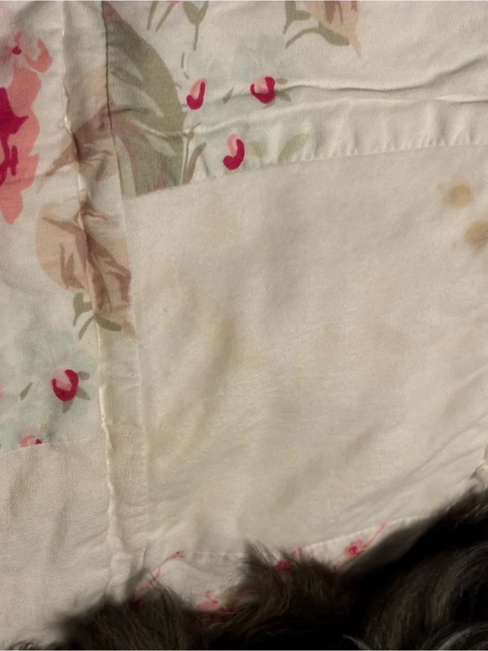 Simply Shabby Chic Pink Floral Patchwork Quilt